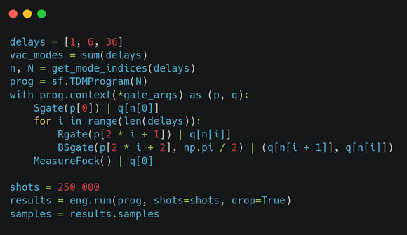 Writing code for Borealis using Python and Xanadu’s Strawberry
Fields Writing code for Borealis using Python and Xanadu’s Strawberry
Fields
